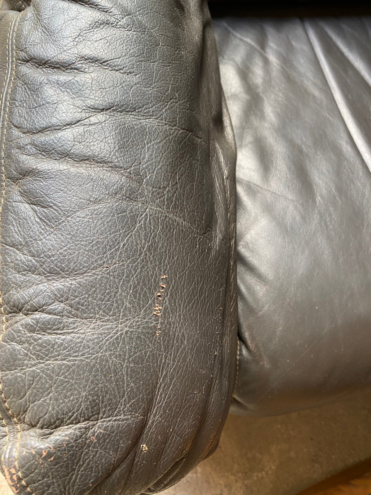 Jaren 70 bruin leren Leolux fauteuil, Ophalen, Leolux, Gebruikt, Leer