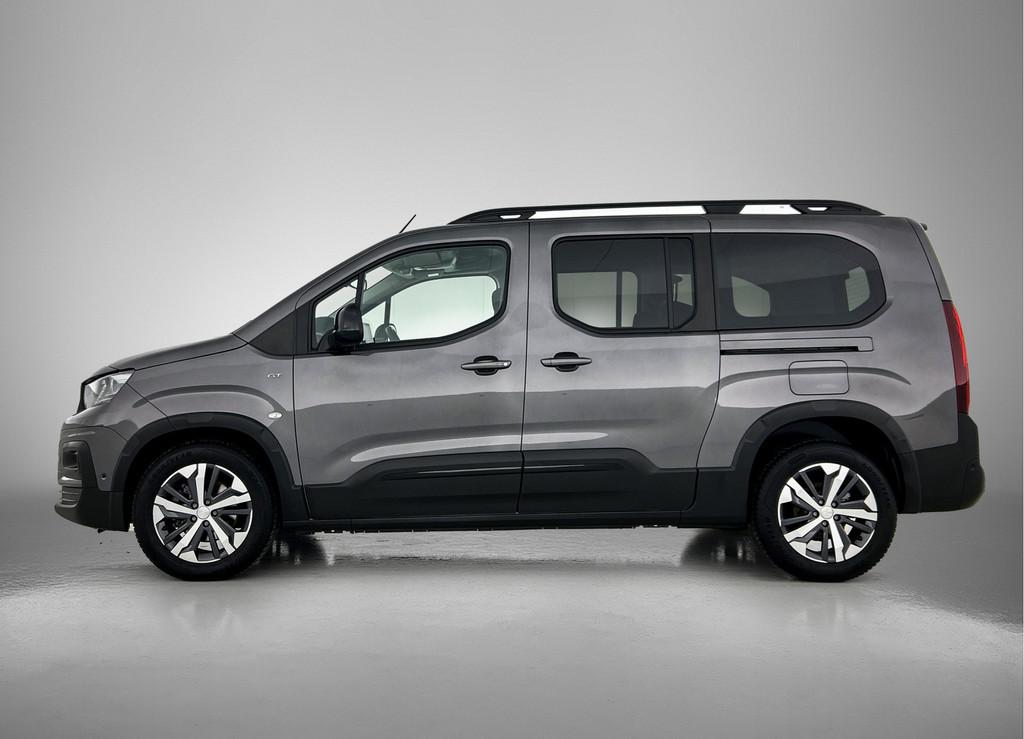 Peugeot Rifter Long 1.2 Puretech Long GT-Line Direct leverba, Auto's, Peugeot, 12 maanden, Stof, Gebruikt, Euro 6