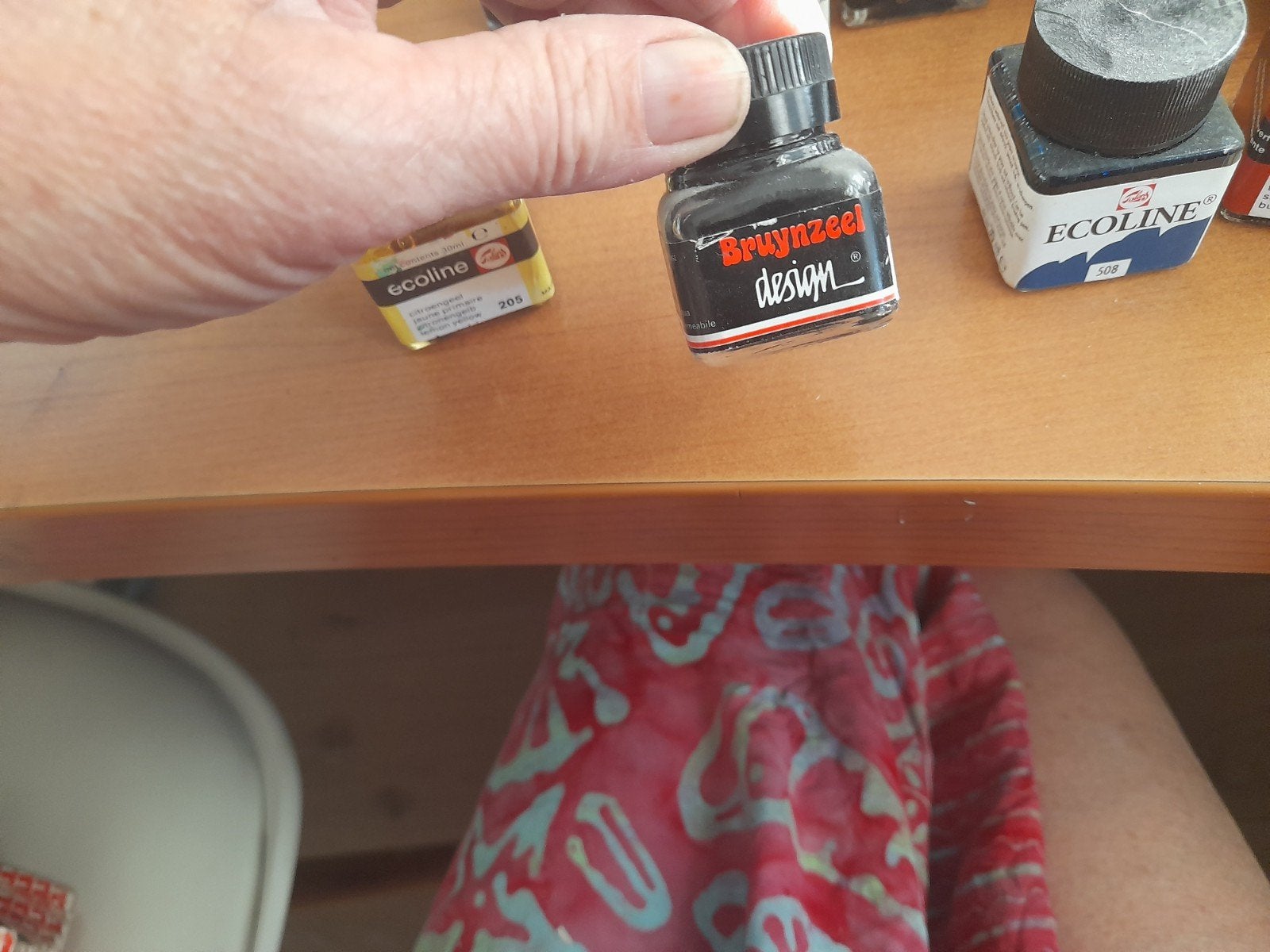 Ecoline inkt en rollers, Ophalen of Verzenden, Zegels, Bonnen of Punten