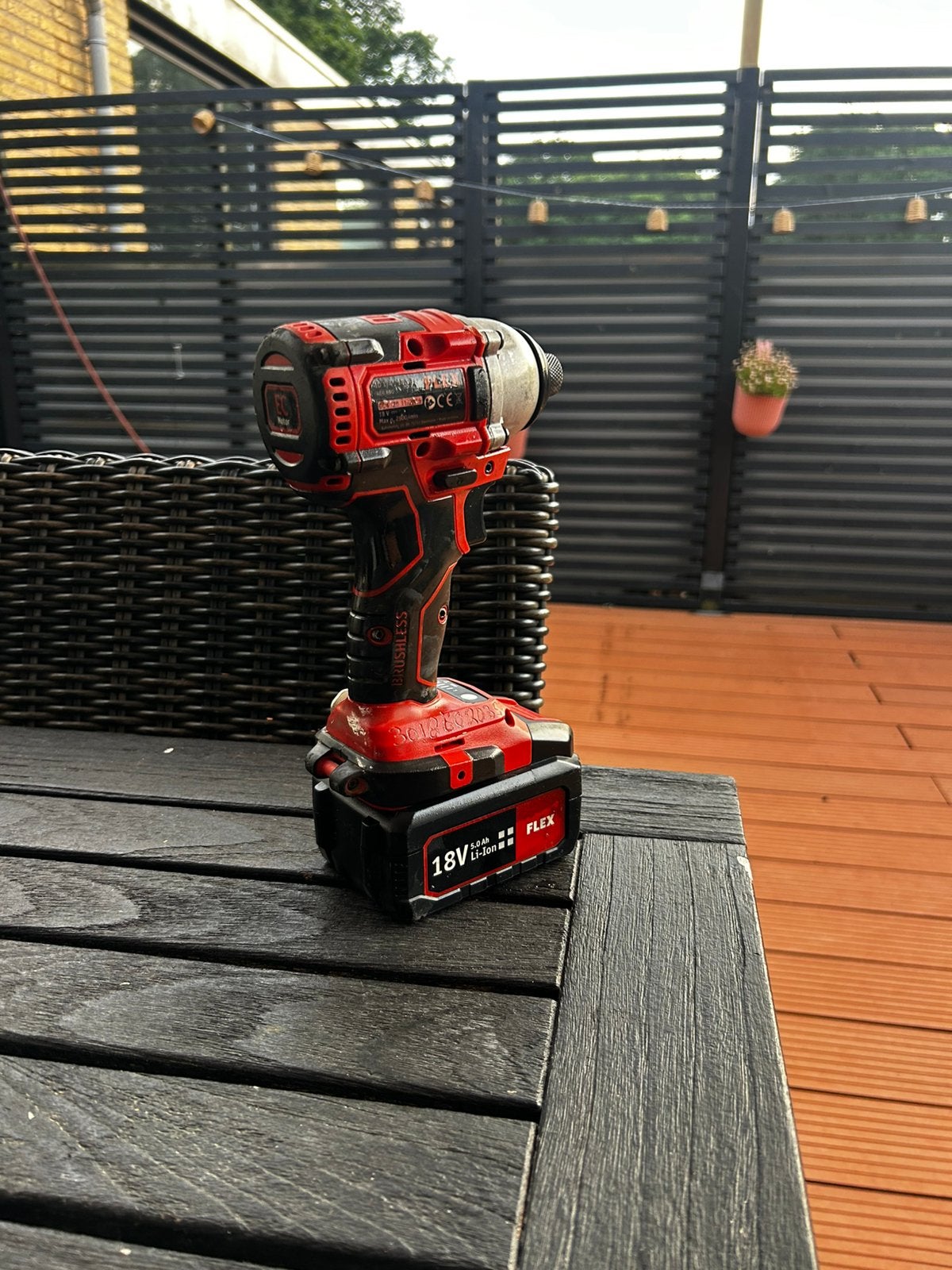 Flex slagschroevendraaier, Doe-het-zelf en Verbouw, Gereedschap | Boormachines, Ophalen of Verzenden, Zo goed als nieuw, Boor- en Schroefmachine