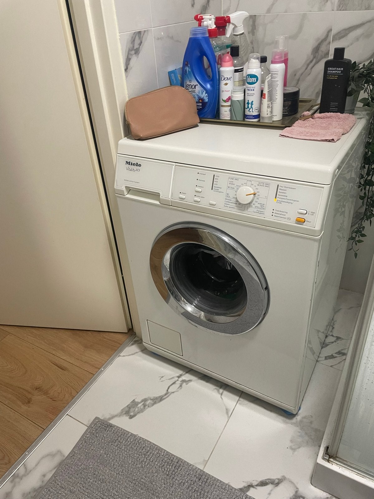 Miele Vitality SCS Wasmachine - Lichte tik, verder stil, Ophalen, Gebruikt, Voorlader