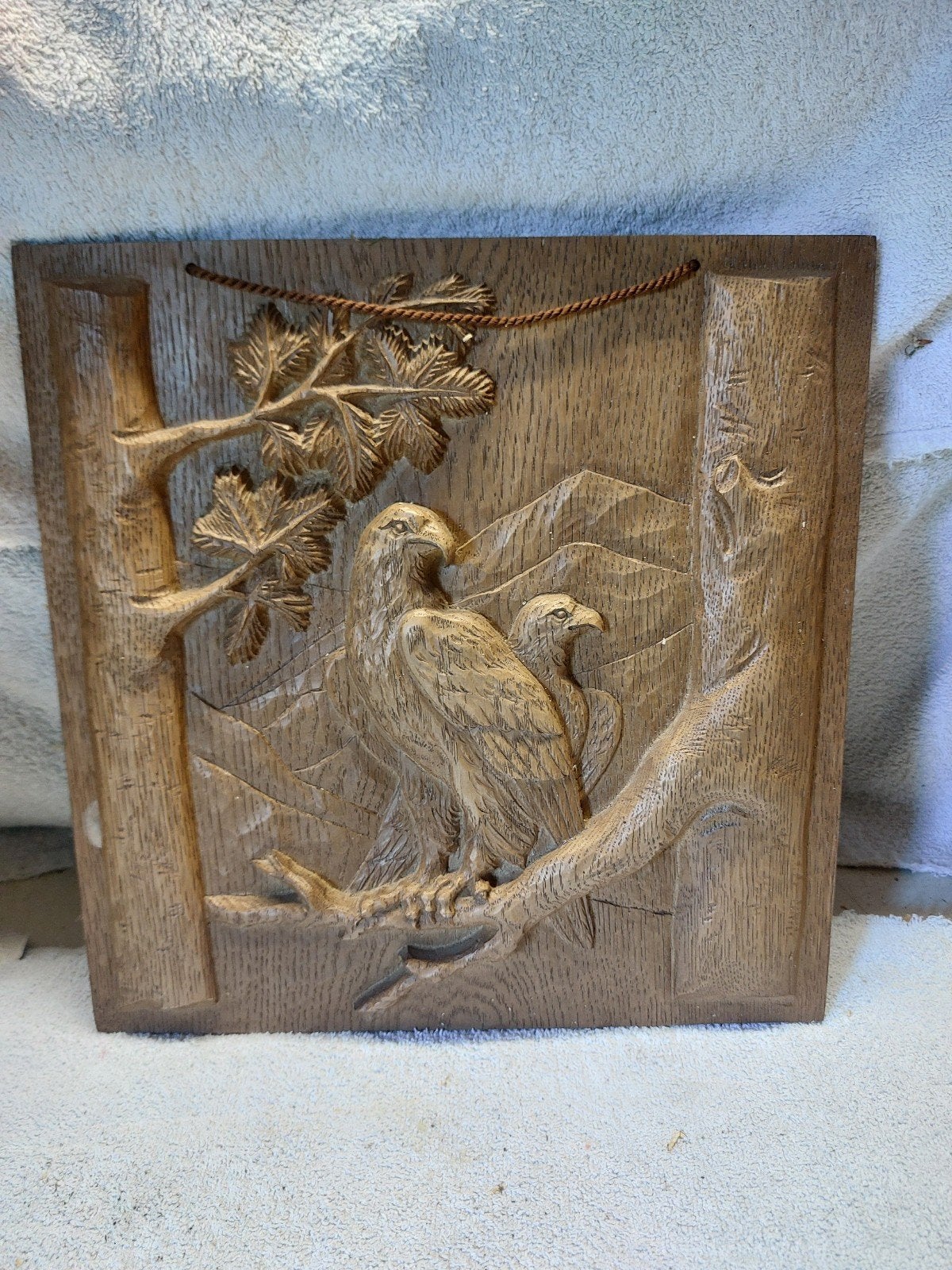 Houtsnijwerk roofvogels (adelaar), Ophalen of Verzenden