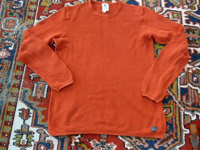 Oranje bruin brique trui GARCIA maat L, Maat 52/54 (L), Garcia, Oranje, Ophalen of Verzenden