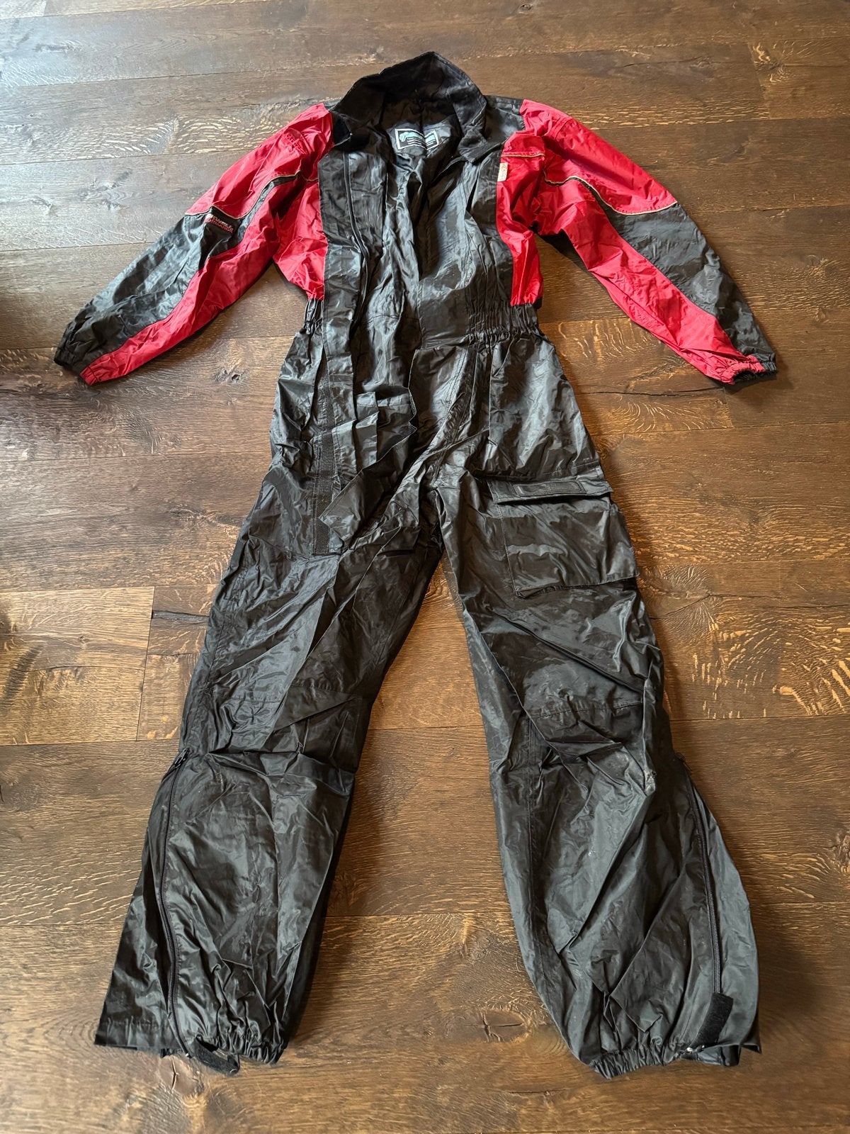 Lookwell (regen)Motorpak - Maat XL - Zwart/Rood, Motoren, Ophalen, Tweedehands, Dames, Overall