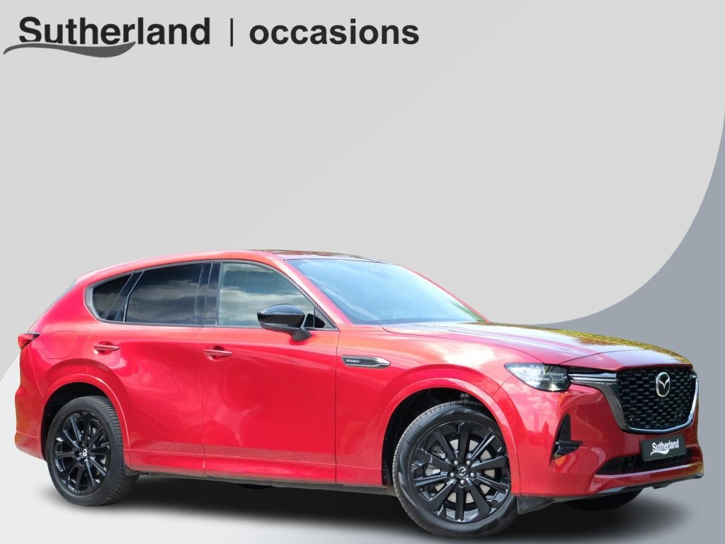 Mazda CX-60 2.5 e-SkyActiv PHEV Homura | Panoramadak | 360 g, Auto's, Mazda, Automaat, Gebruikt, 4 cilinders, Bedrijf