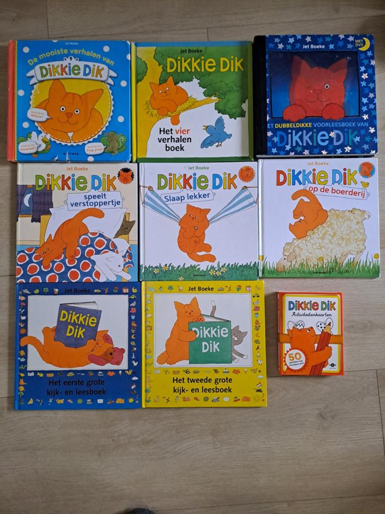 Dikkie Dik, Ophalen of Verzenden, Gelezen, Jet Boeke, 2 tot 3 jaar
