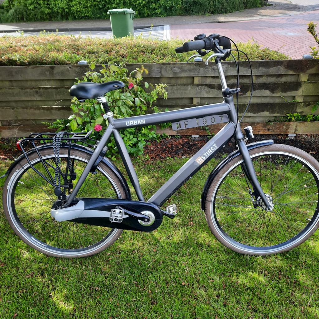 Herenfiets framemaat 62 cm, Fietsen en Brommers, Ophalen, Gebruikt, Overige merken, Versnellingen