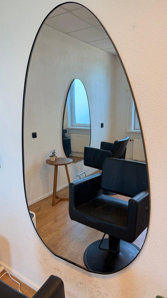 Kappersstoel Hairway met spiegel, Huis en Inrichting, Woonaccessoires | Spiegels, Ophalen