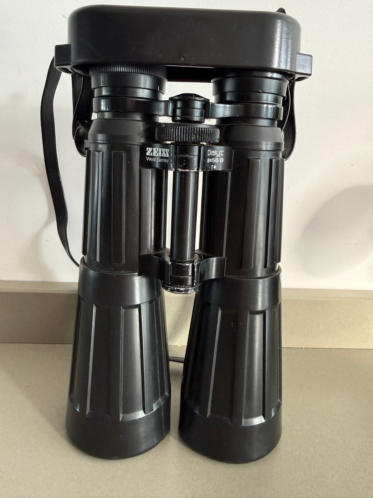 Zeiss Dialyt 8x56 B Verrekijker met Draagtas, Audio, Tv en Foto, Gebruikt, Verzenden, Dakkant (recht), 8 tot 12x