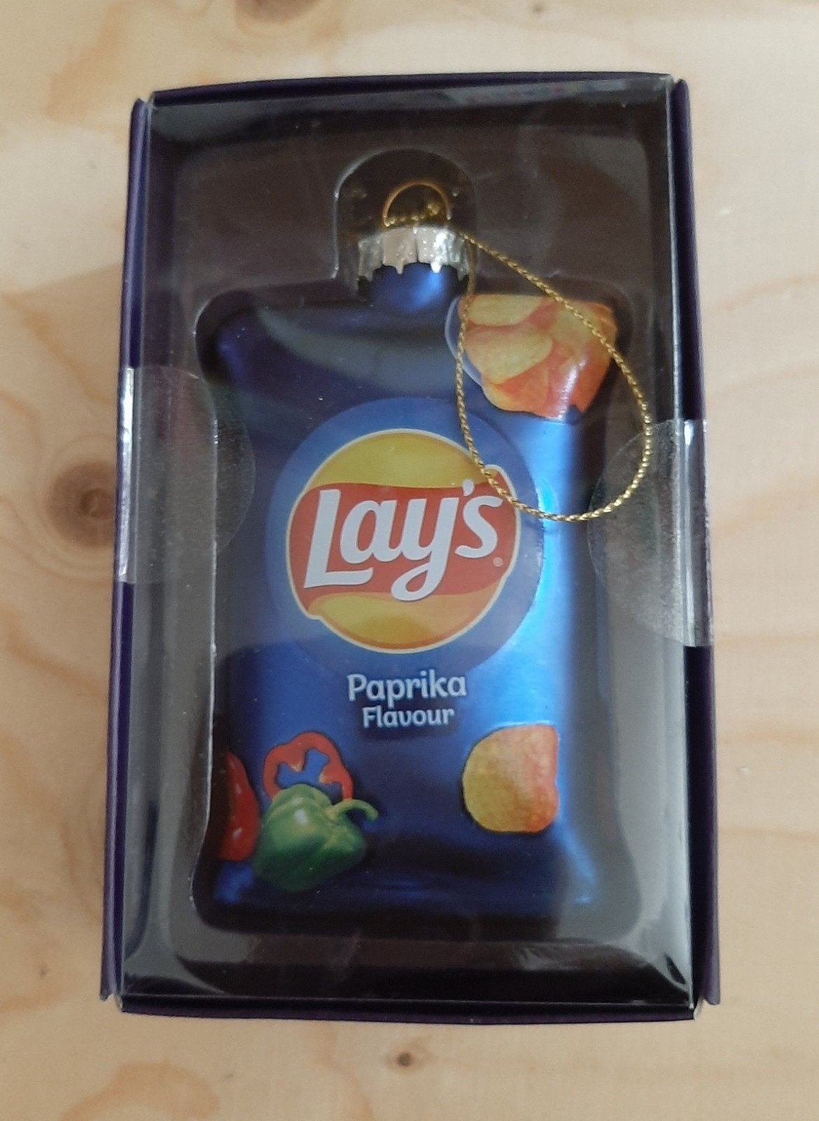 Lay's hanger, kerstbal, Ophalen of Verzenden, Nieuw
