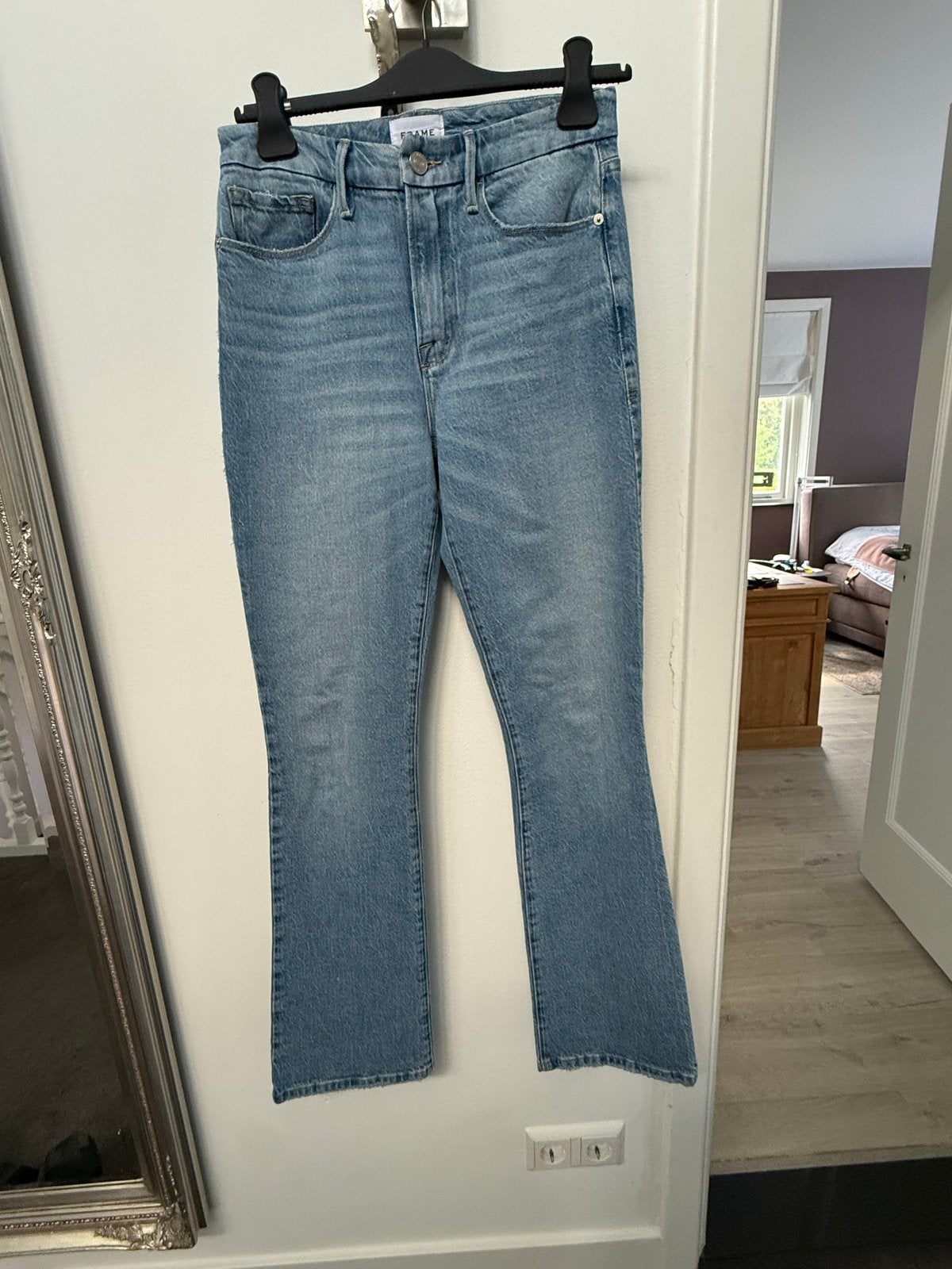 FRAME jeans W27 zo goed als nieuw, Kleding | Dames, Ophalen of Verzenden, Zo goed als nieuw, Blauw, Overige jeansmaten