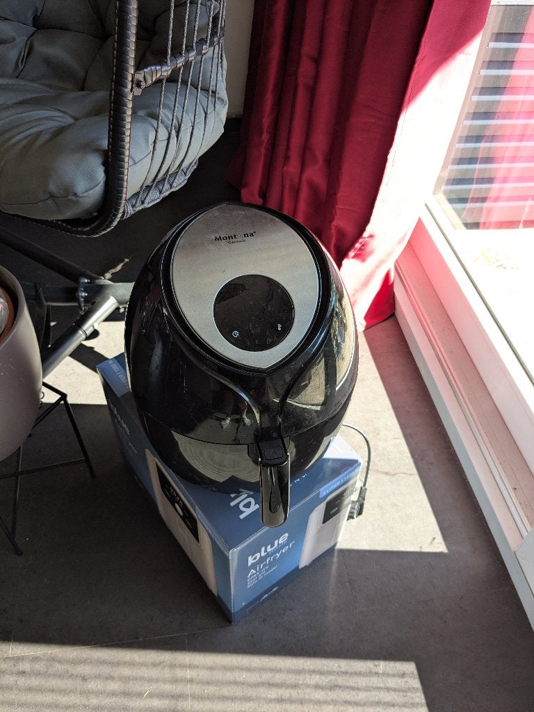 MontAna MF-399 XXL Master Air Fryer, Witgoed en Apparatuur, Airfryers, Ophalen, Zo goed als nieuw, Airfryer XXL, 1500 gram of meer