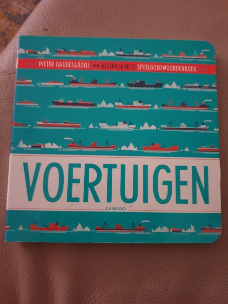 Voertuigenboek; Mijn Allerkleinste Speelgoedwoordenboek, Ophalen of Verzenden, Zo goed als nieuw, Pieter Gaudesaboos, Non-fictie