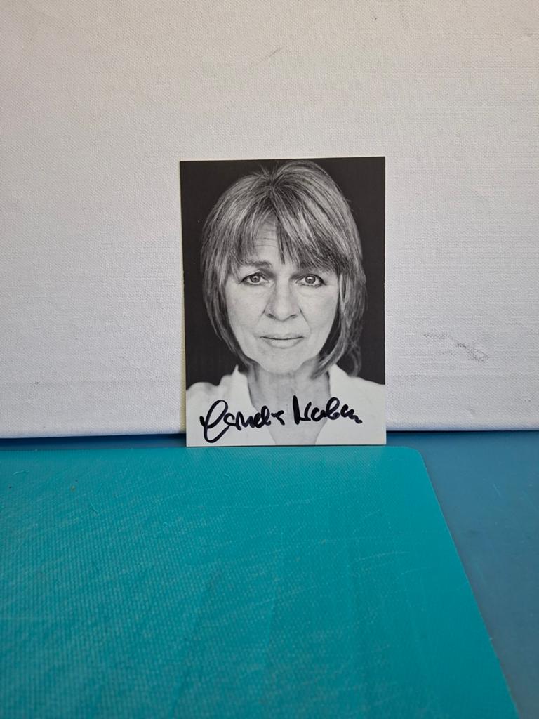 CONNY FROBOESS ZANGERES ACTRISE GERMANY, Verzamelen, Verzenden, Nieuw, Foto of Kaart, Gesigneerd