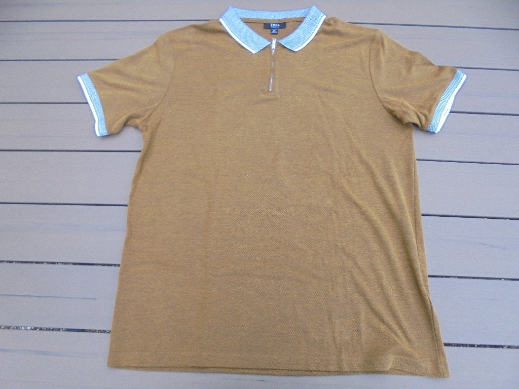 Bruin poloshirt SMOG, Bruin, Maat 46/48 (XL) of groter, Smog, Ophalen of Verzenden