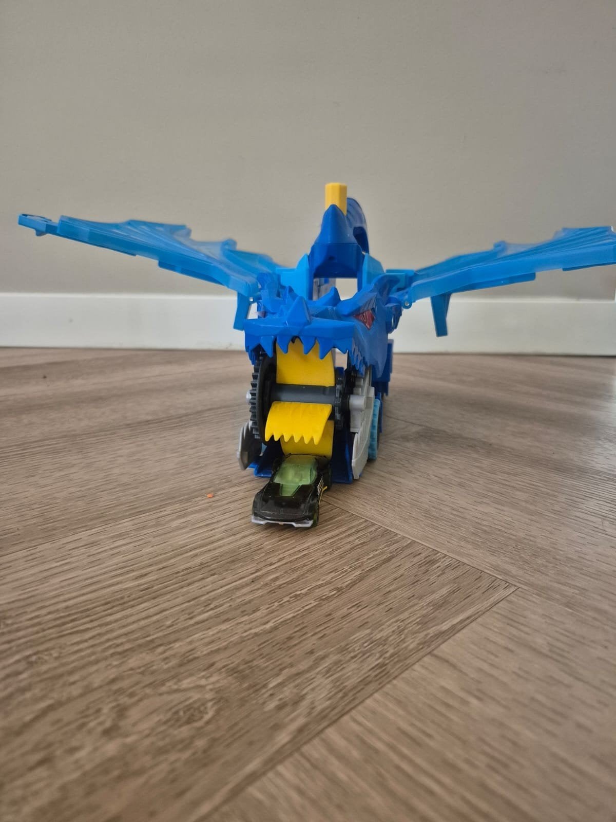 Hot Wheels Draak Racebaan met Auto's, Ophalen of Verzenden, Gebruikt