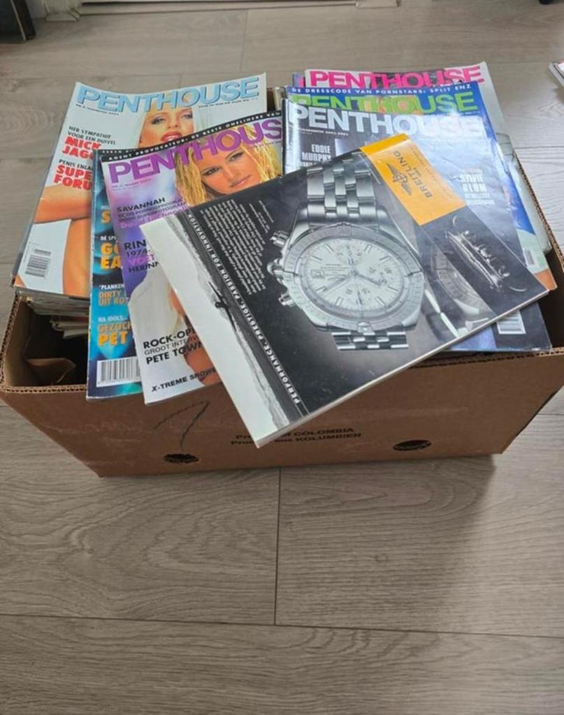 114 penthouse tijdschriften in goede staat, Boeken, Tijdschriften en Kranten, Ophalen of Verzenden, Gelezen, Overige typen