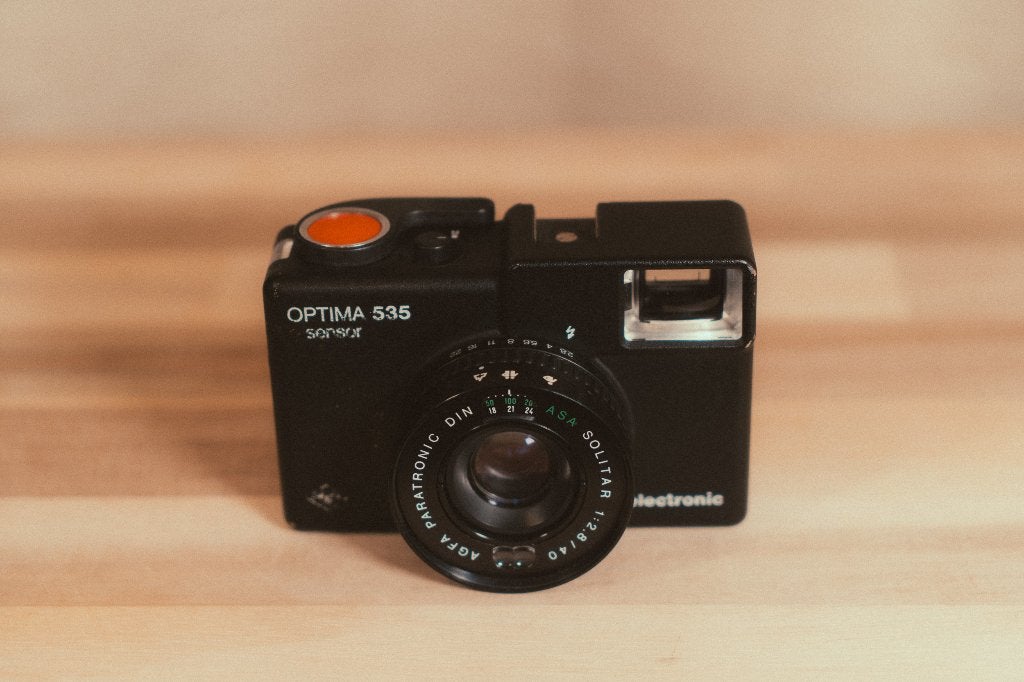 Agfa Optima 535 Sensor — Solitar 40mm f/2.8, Germany, Ophalen of Verzenden, Gebruikt, Compact, Overige Merken