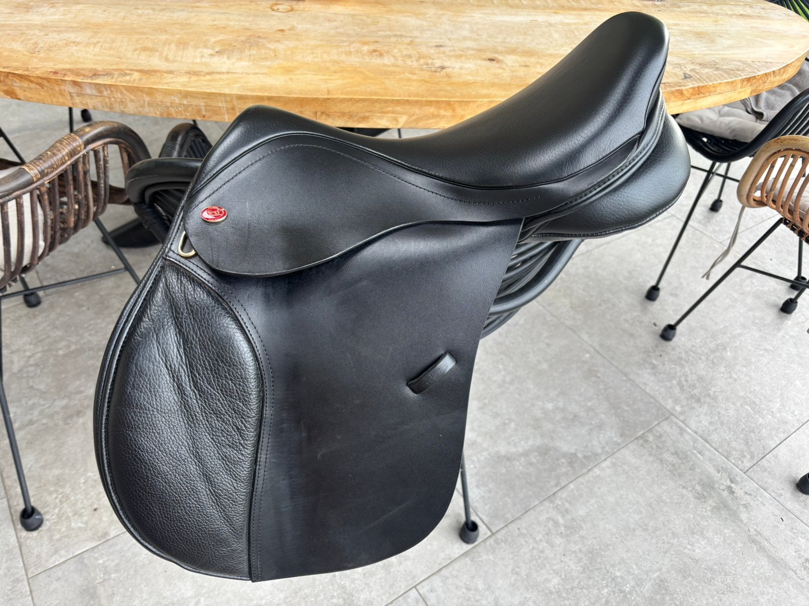 Zeer net Kent and Masters vzh 16,5 inch pony zadel, Ophalen of Verzenden, Zo goed als nieuw