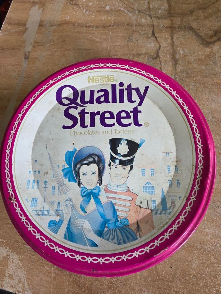 Nestlé Quality Street blik, Verzamelen, Blikken, Ophalen, Gebruikt, Overige