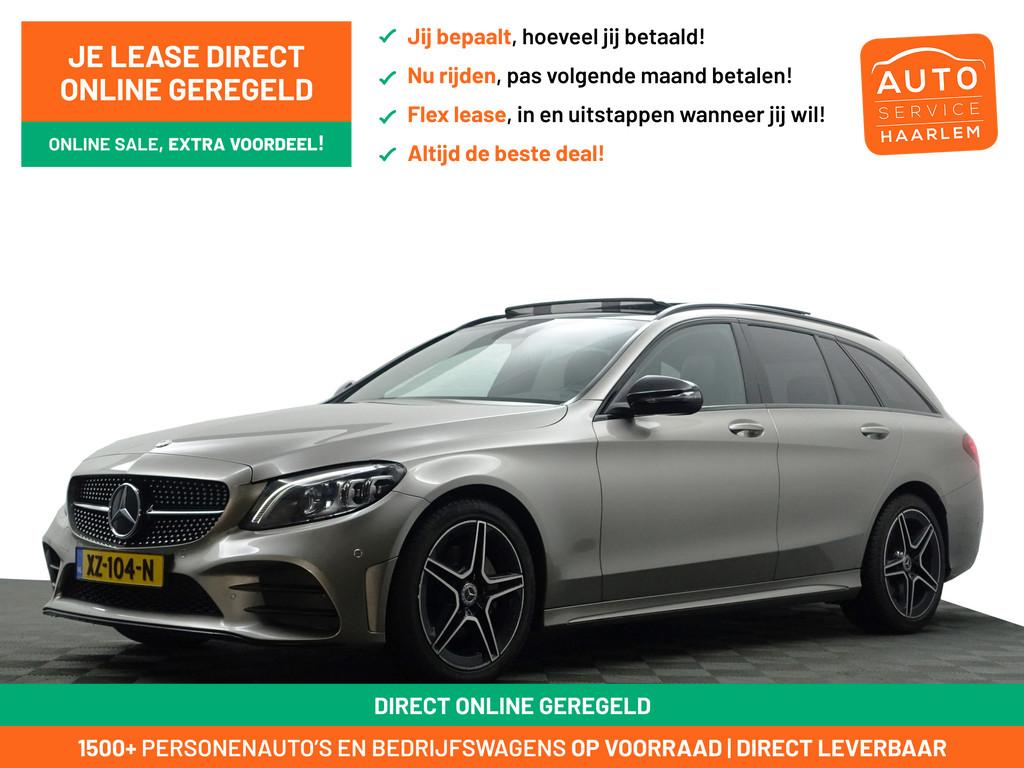 Mercedes-Benz C-Klasse Estate 180 AMG Premium Plus Pack Aut-, Auto's, Automaat, Met garantie (alle), 84 €/maand, 750 kg