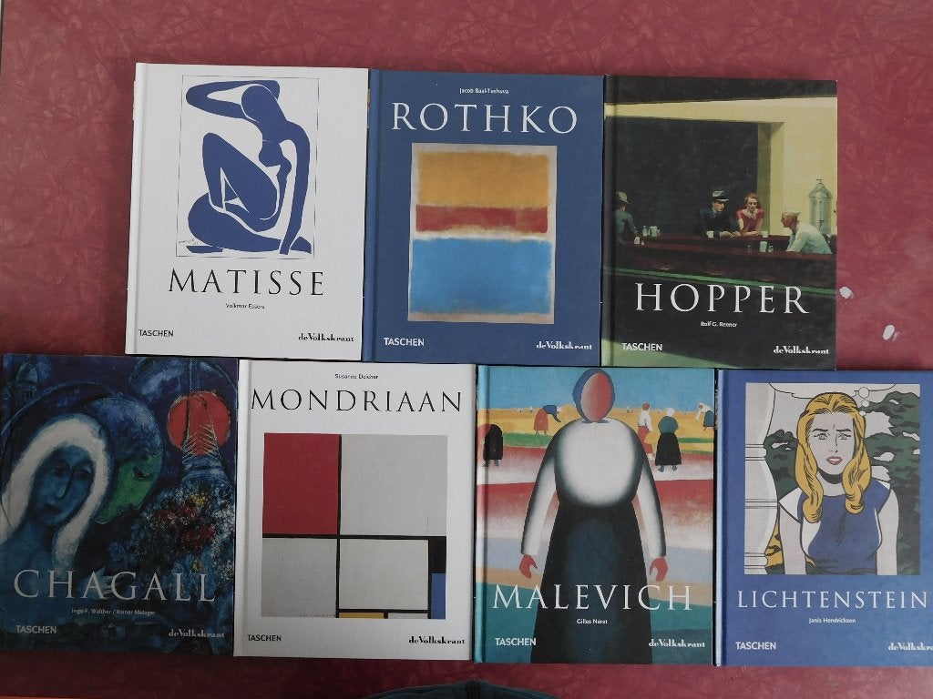 Moderne Meesters Taschen Volkskrant, Boeken, Ophalen of Verzenden, Zo goed als nieuw