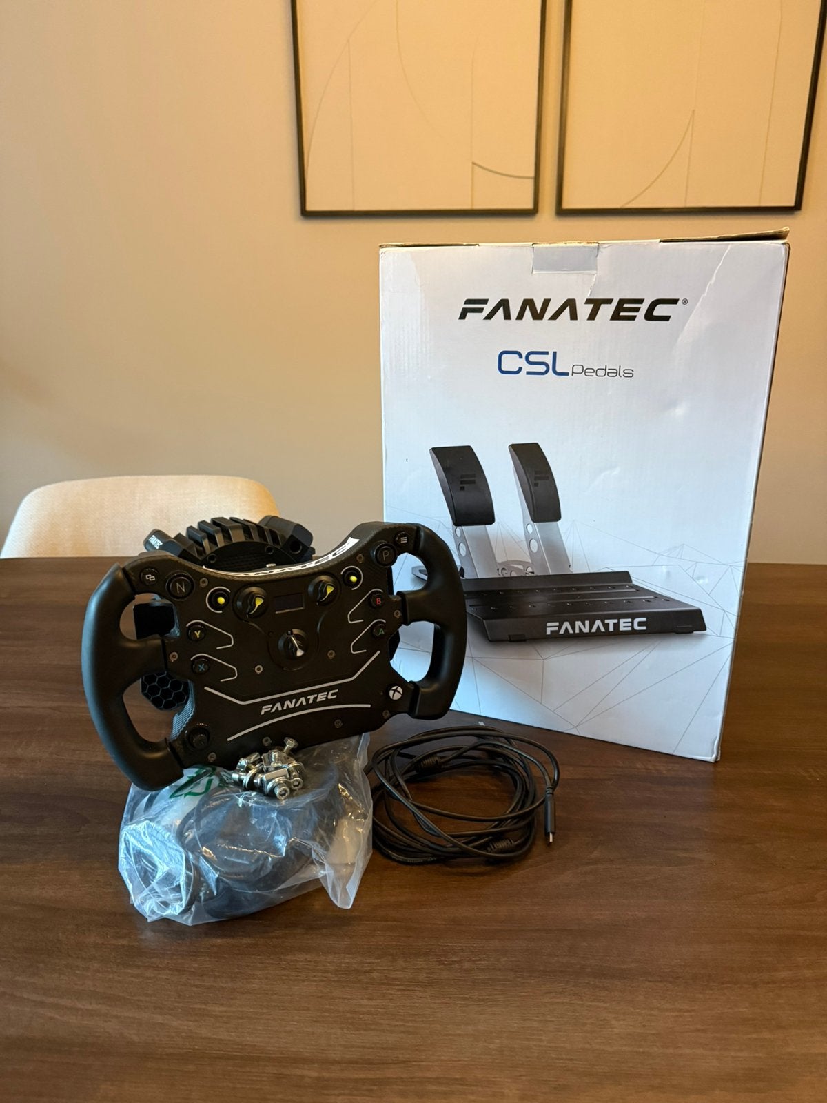 Fanatec dd pro compleet incl. GT3 stuur, Spelcomputers en Games, Ophalen of Verzenden, Zo goed als nieuw, Stuur of Pedalen, PlayStation 4