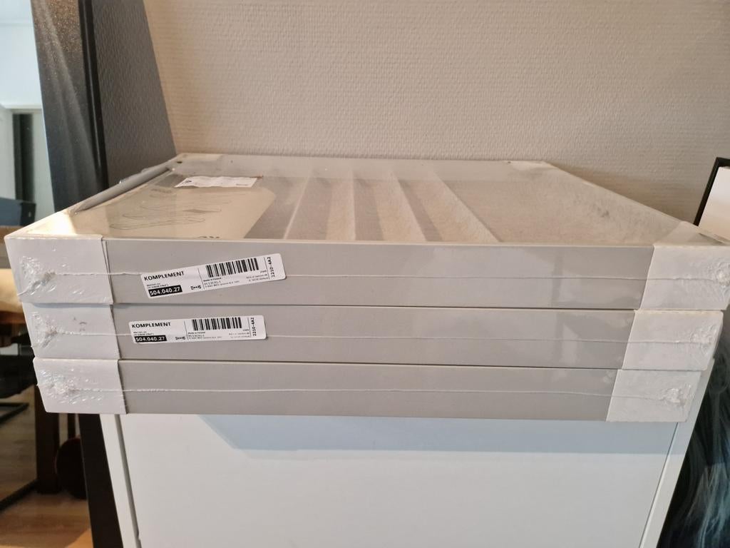 Ikea komplement opberg bakken, Doos, Ophalen of Verzenden, Minder dan 40 cm, Nieuw