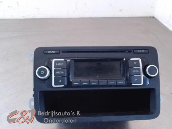 Radio van een Volkswagen Caddy, Gebruikt, -, Volkswagen, -