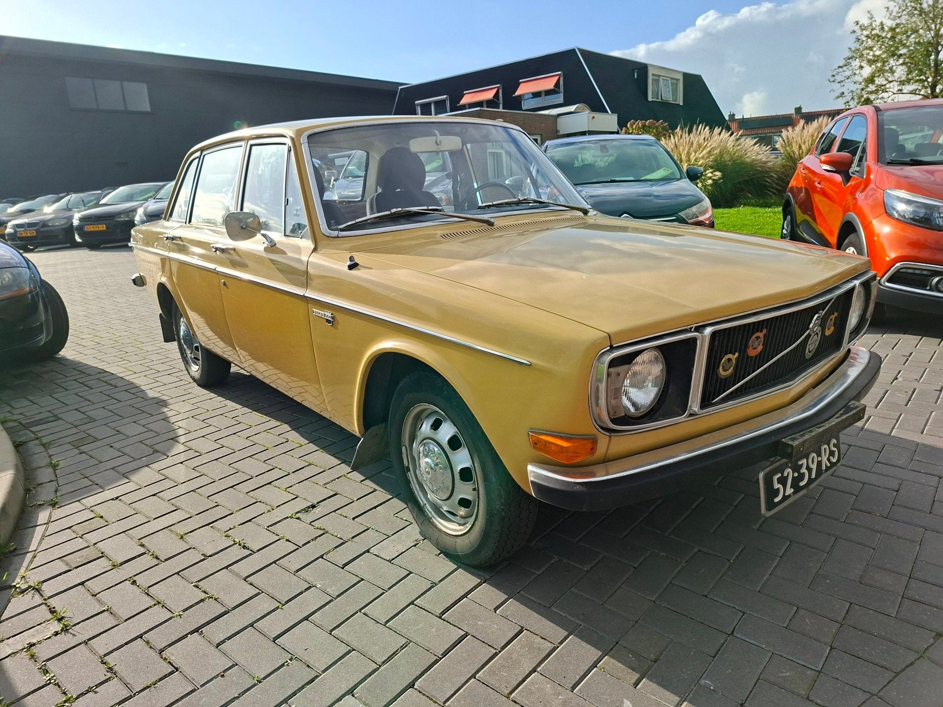 Volvo 144 De Luxe / KEIHARDE AUTO / APK vrij, Auto's, Achterwielaandrijving, Gebruikt, Overige modellen, Airconditioning