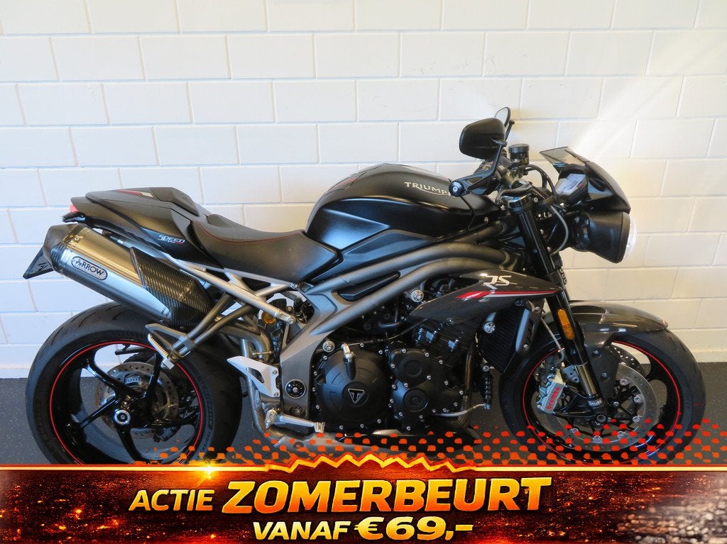 Triumph SPEED TRIPLE 1050 RS ARROW PERFECT! (bj 2018), Motoren, Motoren | Triumph, Bedrijf, 1050 cc, Naked bike