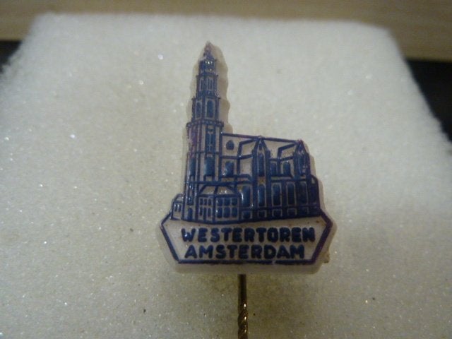 Speldje Westertoren Amsterdam, Ophalen of Verzenden, Zo goed als nieuw, Overige onderwerpen