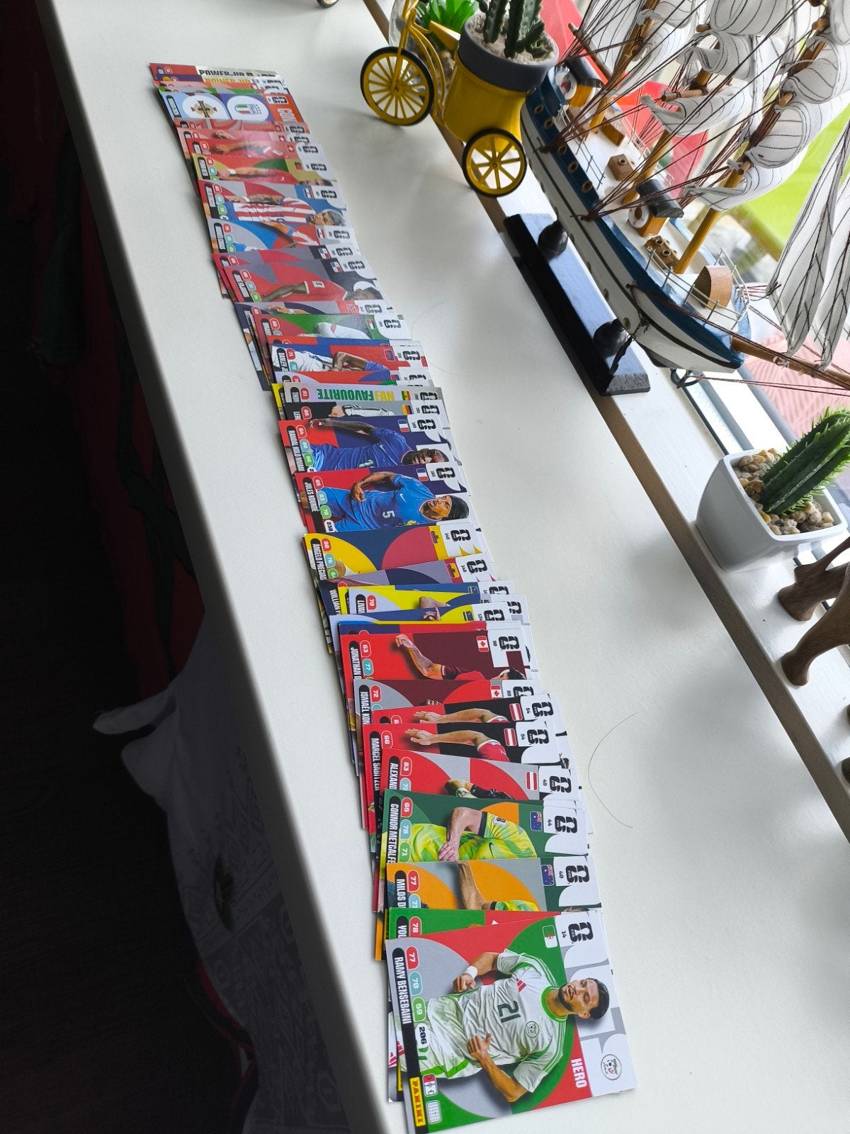 Veel WK 2026 Panini Adrenalyn XL kaarten te koop of te ruil, Ophalen of Verzenden, Zo goed als nieuw, Buitenlandse clubs, Poster, Plaatje of Sticker