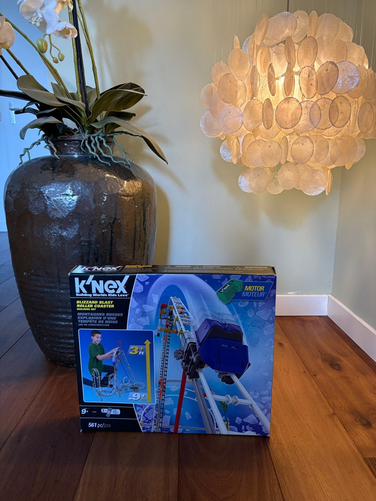 K'nex Blizzards Roller Coaster - Zo goed als nieuw, Ophalen of Verzenden, Zo goed als nieuw, K'nex
