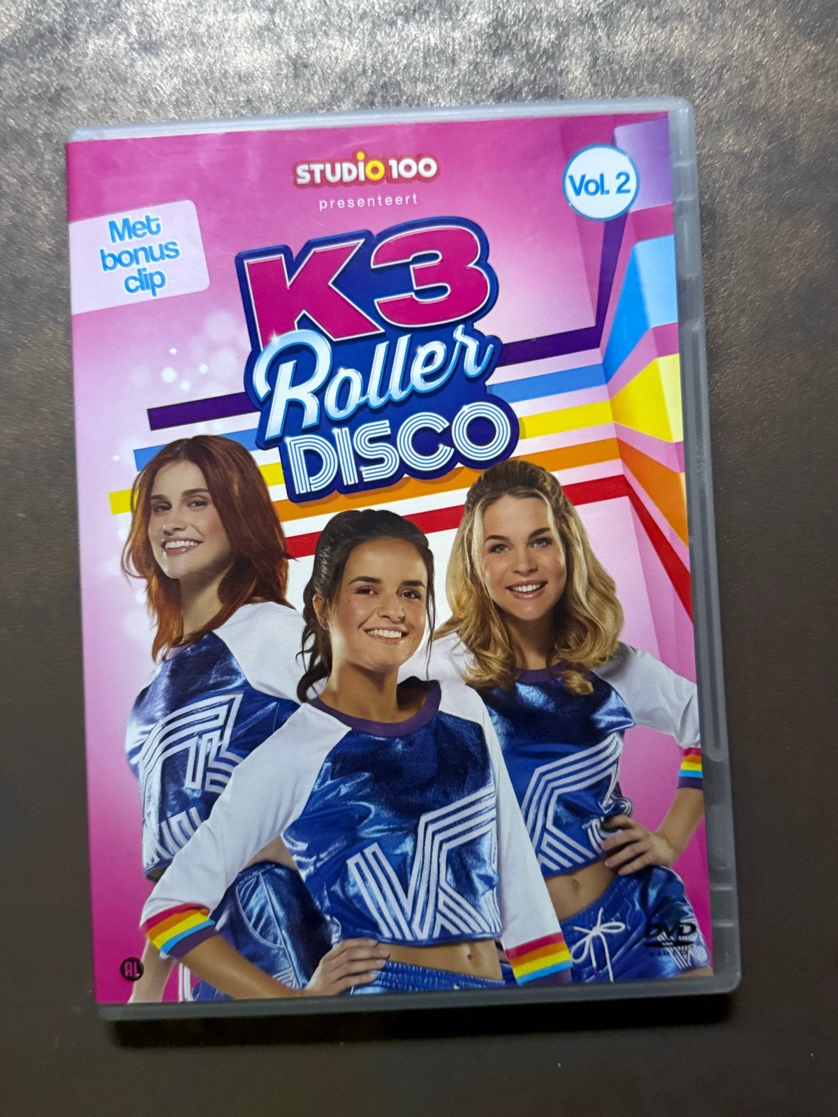 K3 Roller Disco Vol. 2 DVD - Met bonus clip, Cd's en Dvd's, Bonusmateriaal, Alle leeftijden, Tv-serie, Zo goed als nieuw