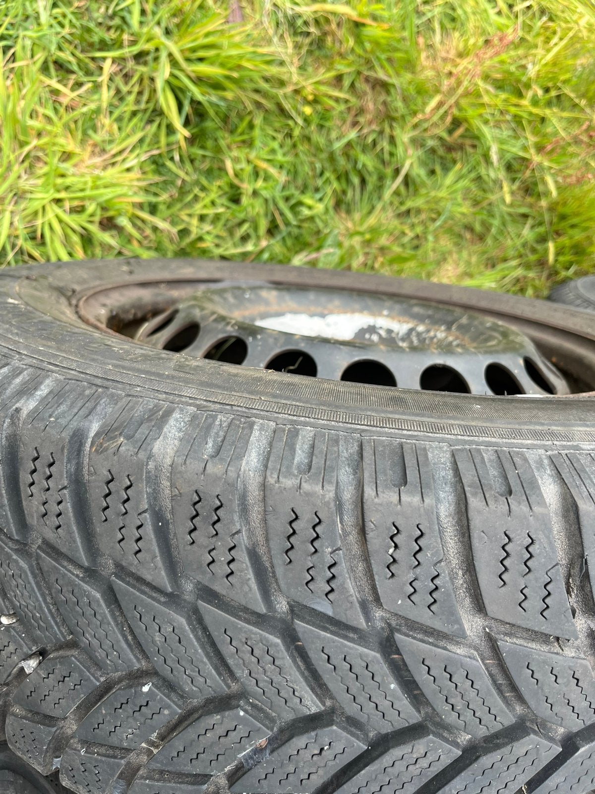 Volkswagen transporter banden en velgen 215-65-r16c  4stuks, Ophalen, Gebruikt