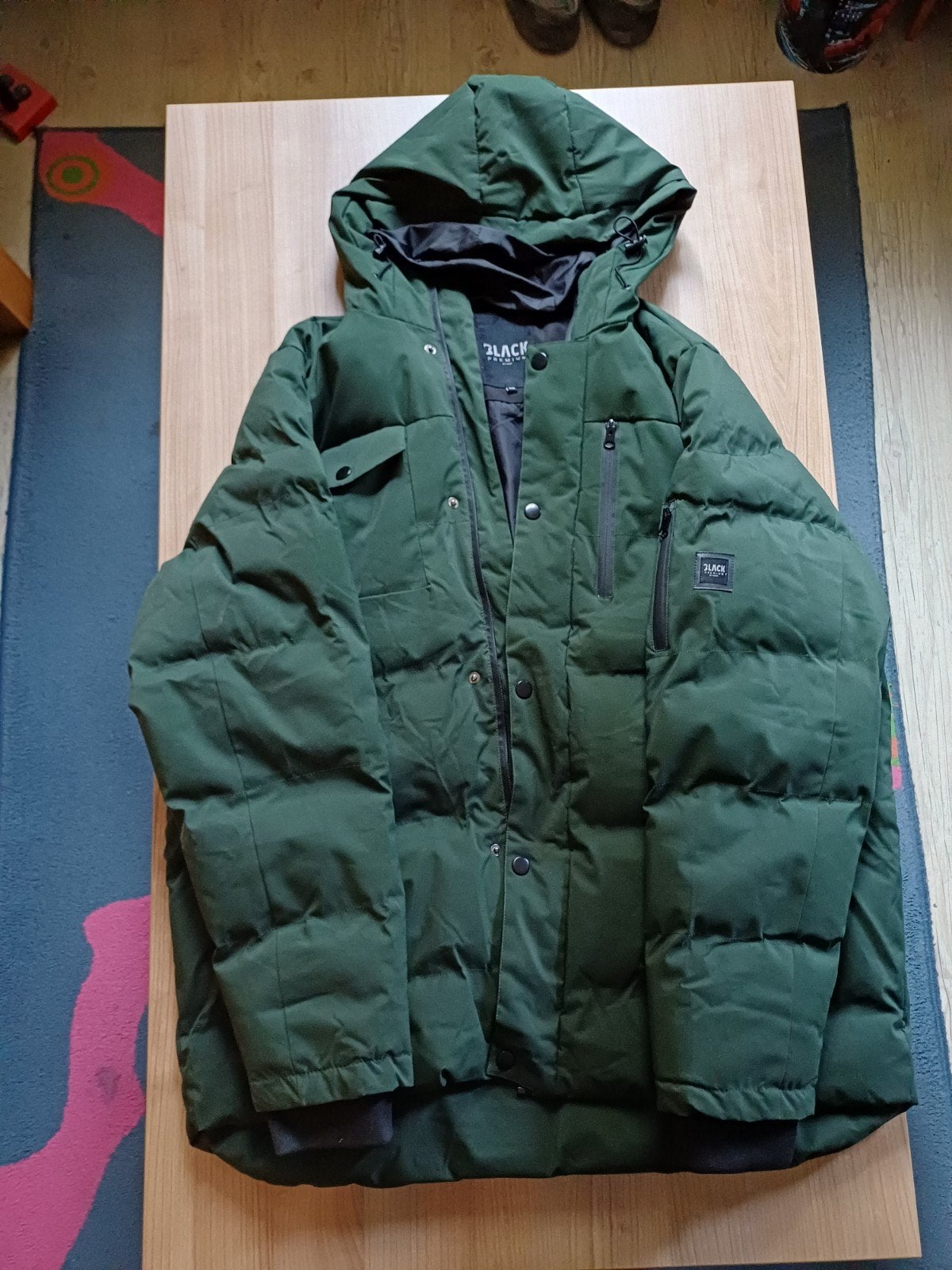 Black premium emp winterjas maat xxl, Ophalen of Verzenden, Zo goed als nieuw, Overige maten, Groen