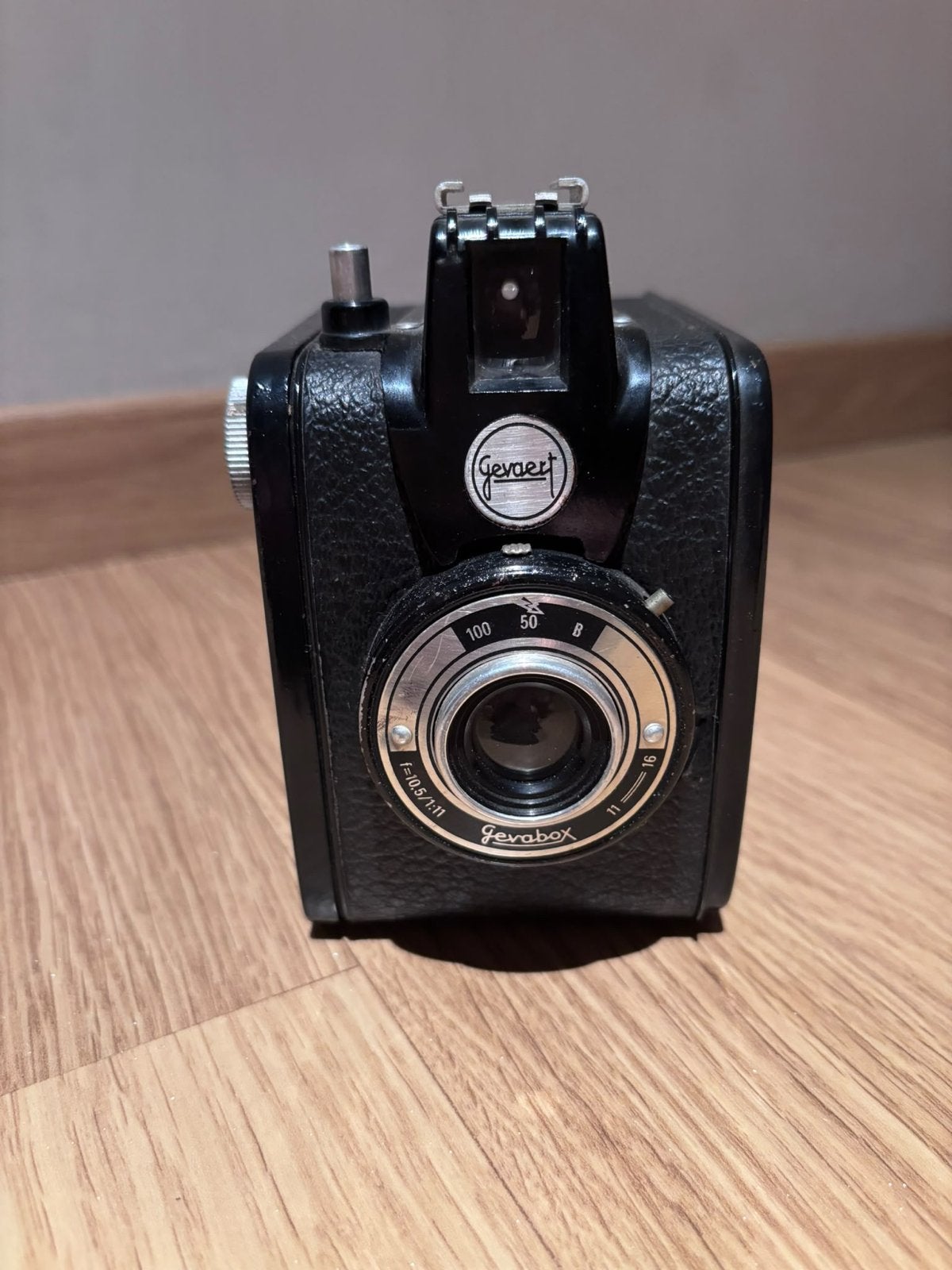 Vintage Gevabox camera - Klassieke boxcamera, Audio, Tv en Foto, Ophalen of Verzenden, Gebruikt, Compact, Overige Merken