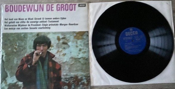 Boudewijn de Groot	Achter glas/Nacht en ontij/Voor de overle, LP, Dubbel-LP, Ophalen of Verzenden, Zo goed als nieuw