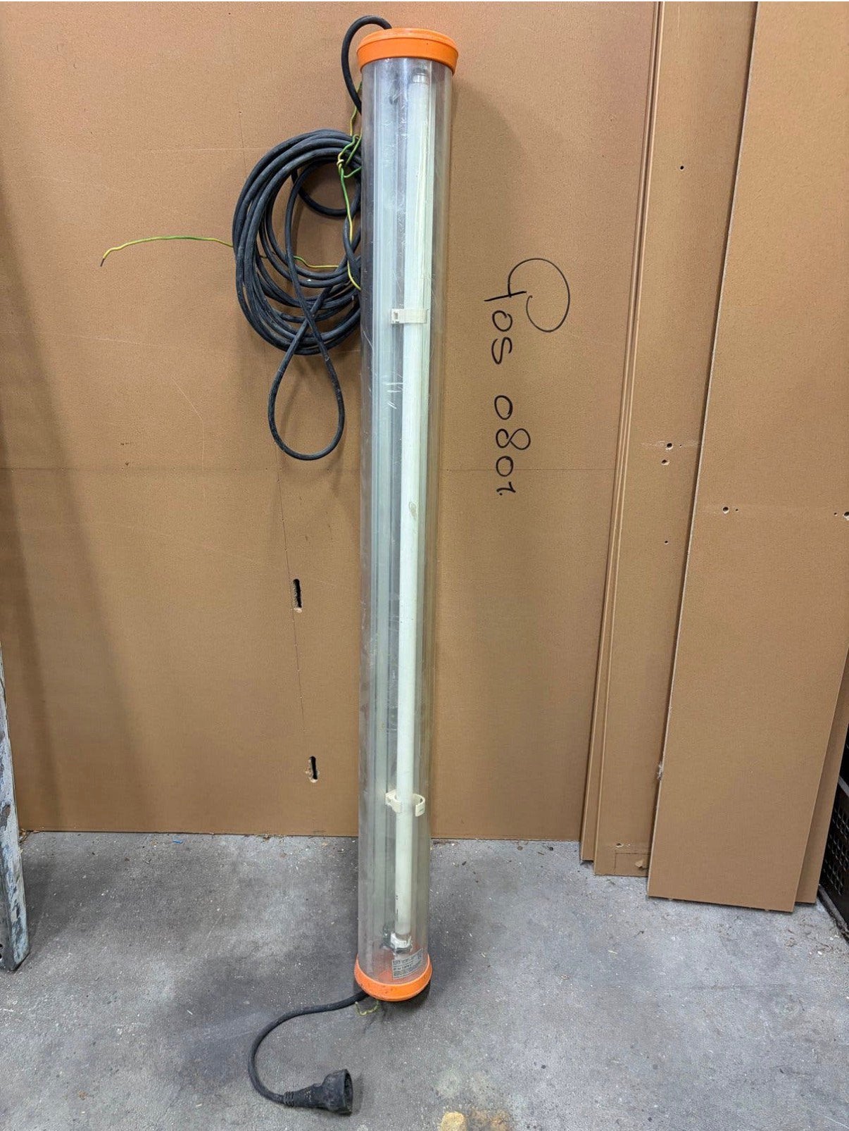 Buisverlichting 36 W voor bouwplaats. Robuust en helder, Ophalen, Gebruikt, Minder dan 50 watt, Lamp