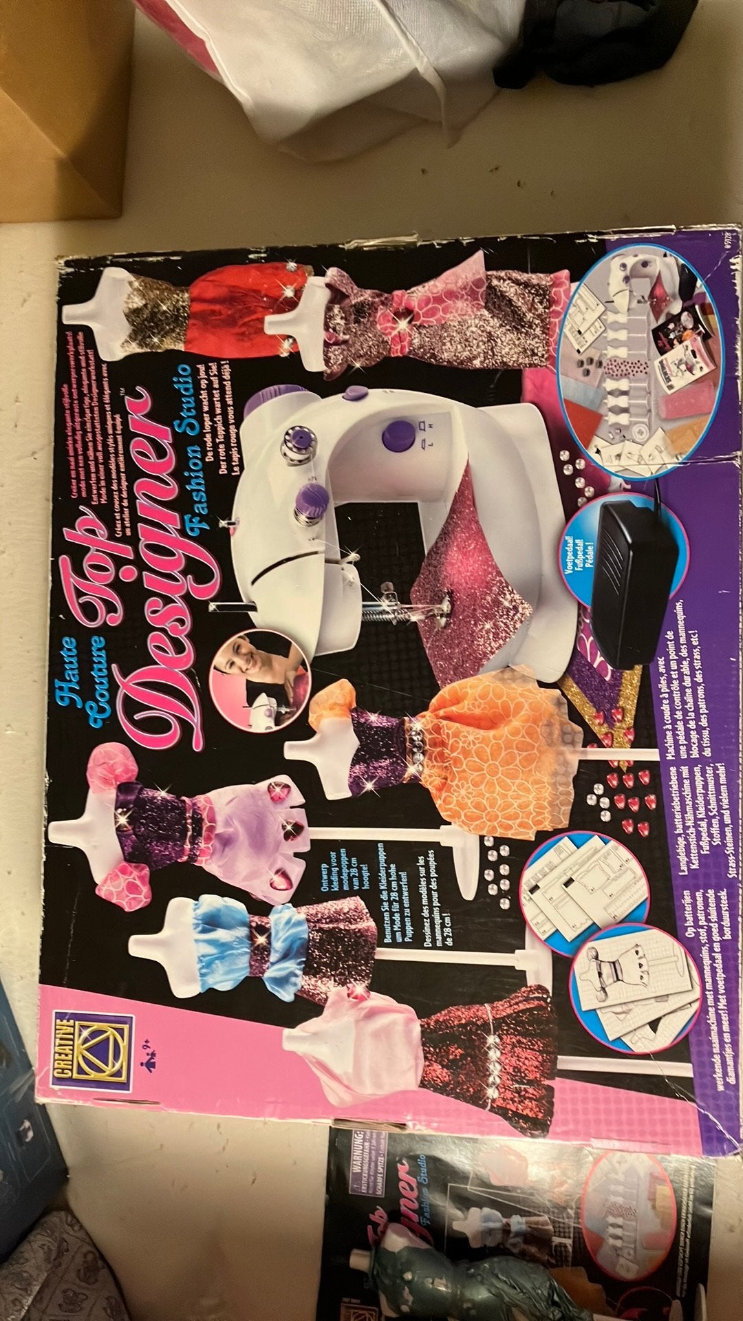 Kindernaaimachine top designer, Ophalen, Zo goed als nieuw