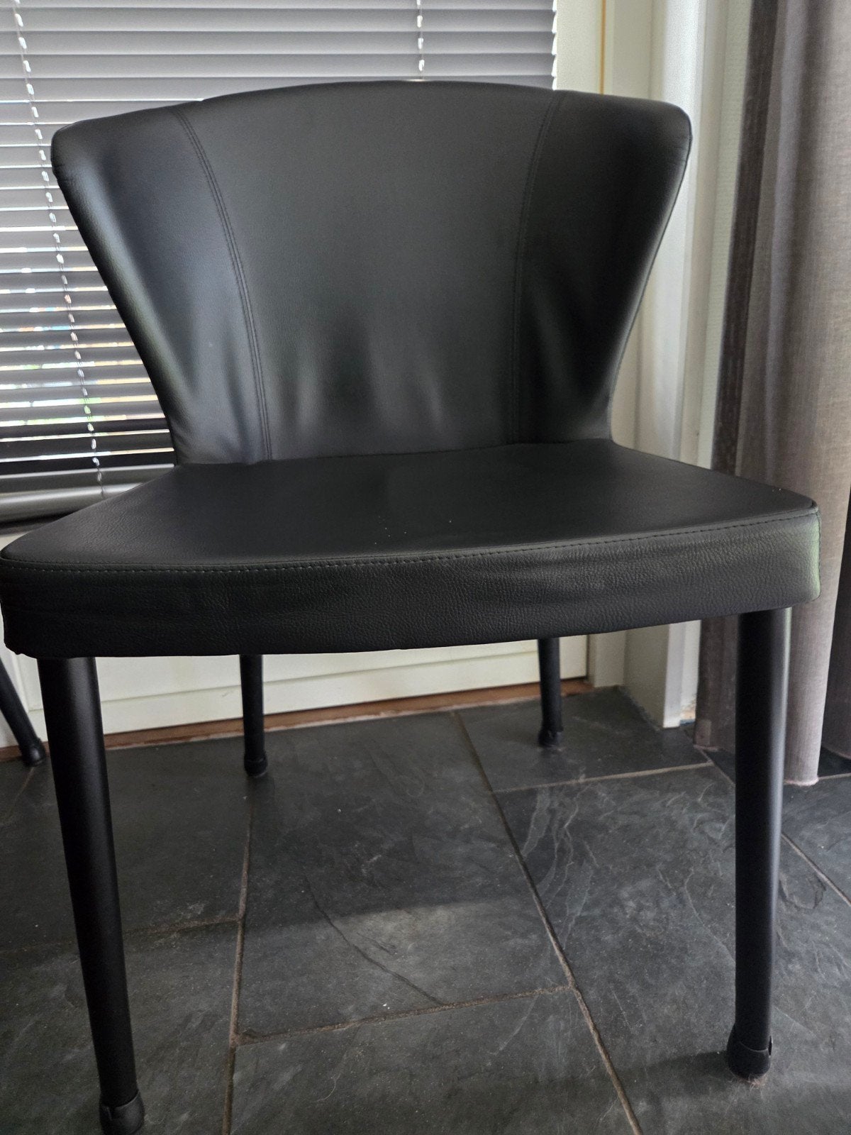 6 stoelen Oddmund, Huis en Inrichting, Ophalen, Zo goed als nieuw, Zwart, Vijf, Zes of meer stoelen