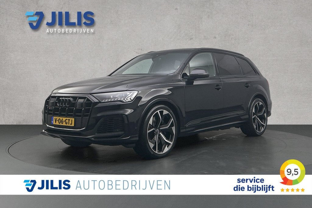 Audi Q7 SQ7 4.0 TDI SQ7 quattro | Panoramadak | Adaptieve cr, Auto's, Gebruikt, Automatische klimaatregeling, Zwart, Bedrijf