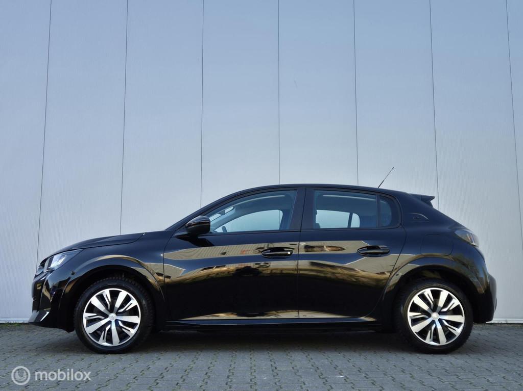 PEUGEOT E-208 EV ACTIVE 50 KWH/FULL LED/PDC/CARPLAY/NAVI/CLI, 136 pk, Gebruikt, Zwart, Origineel Nederlands