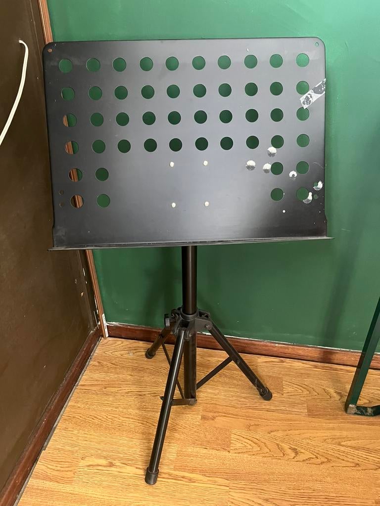 Muziekstandaard en bladmuziek, Muziek en Instrumenten, Standaards, Ophalen, Gebruikt, Klarinet
