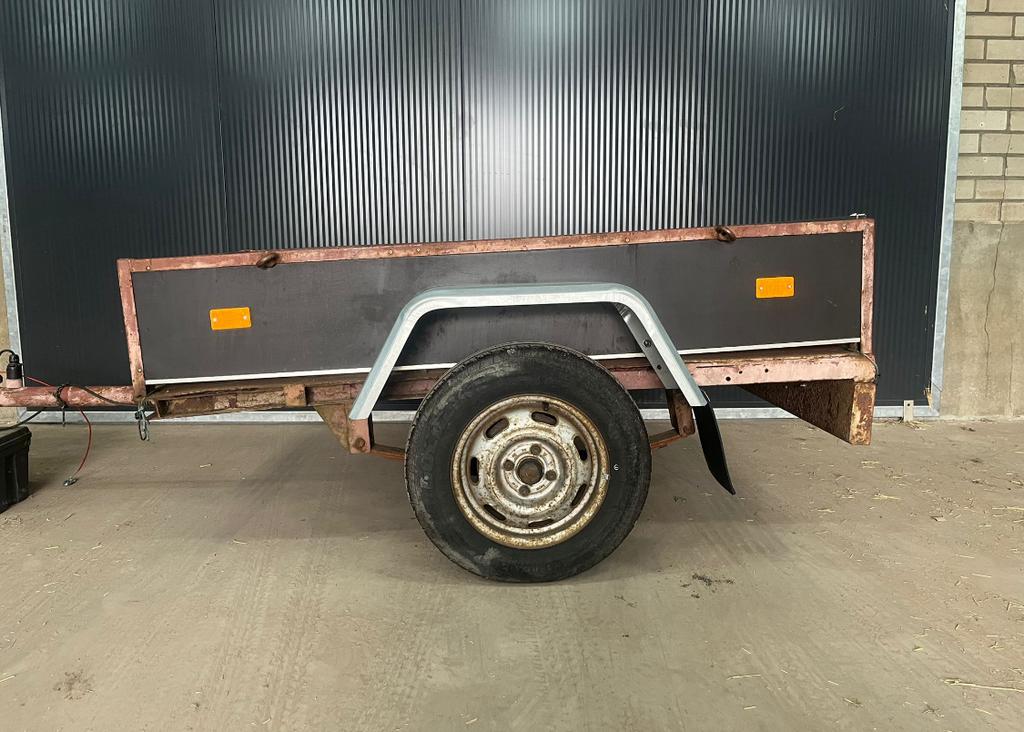 Goede, degelijke Aanhanger met nieuw plaatwerk., Ophalen, Gebruikt