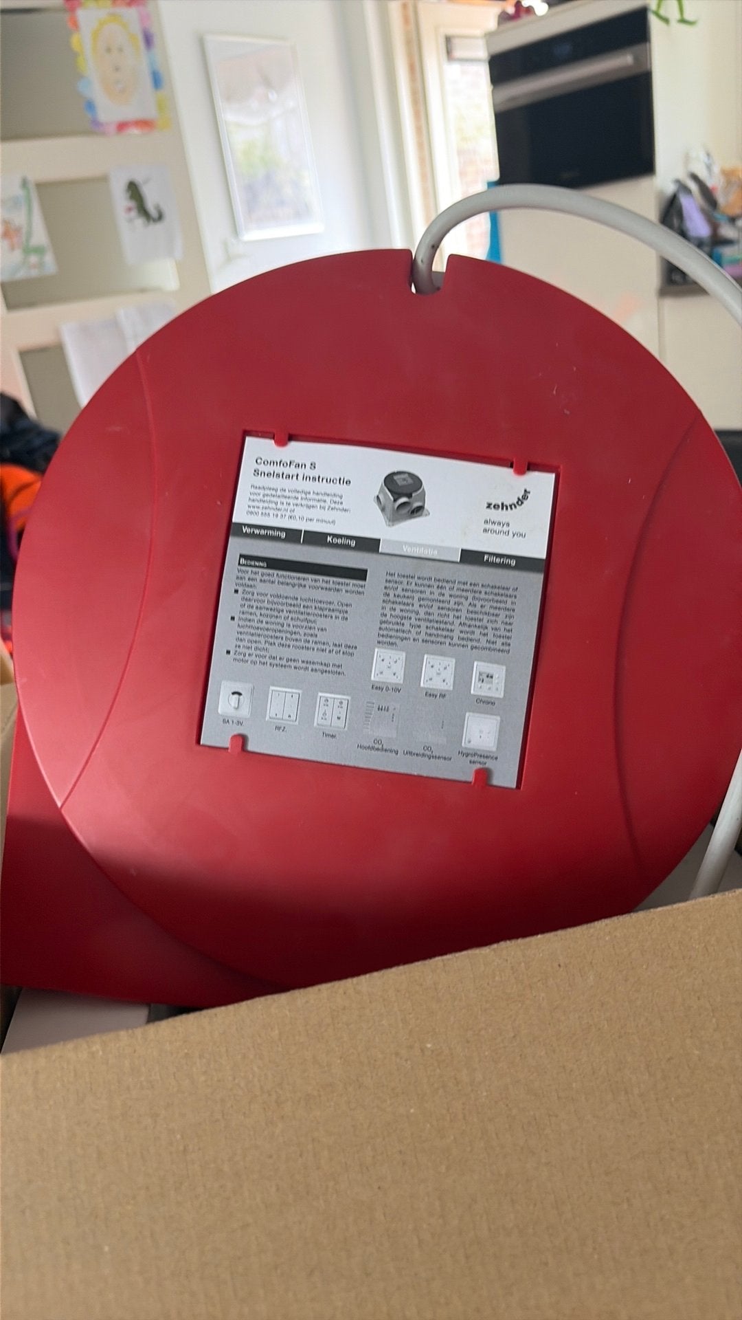 Zehnder ComfoFan S - Lagers aan vervanging toe, Ophalen, Gebruikt, Ventilator