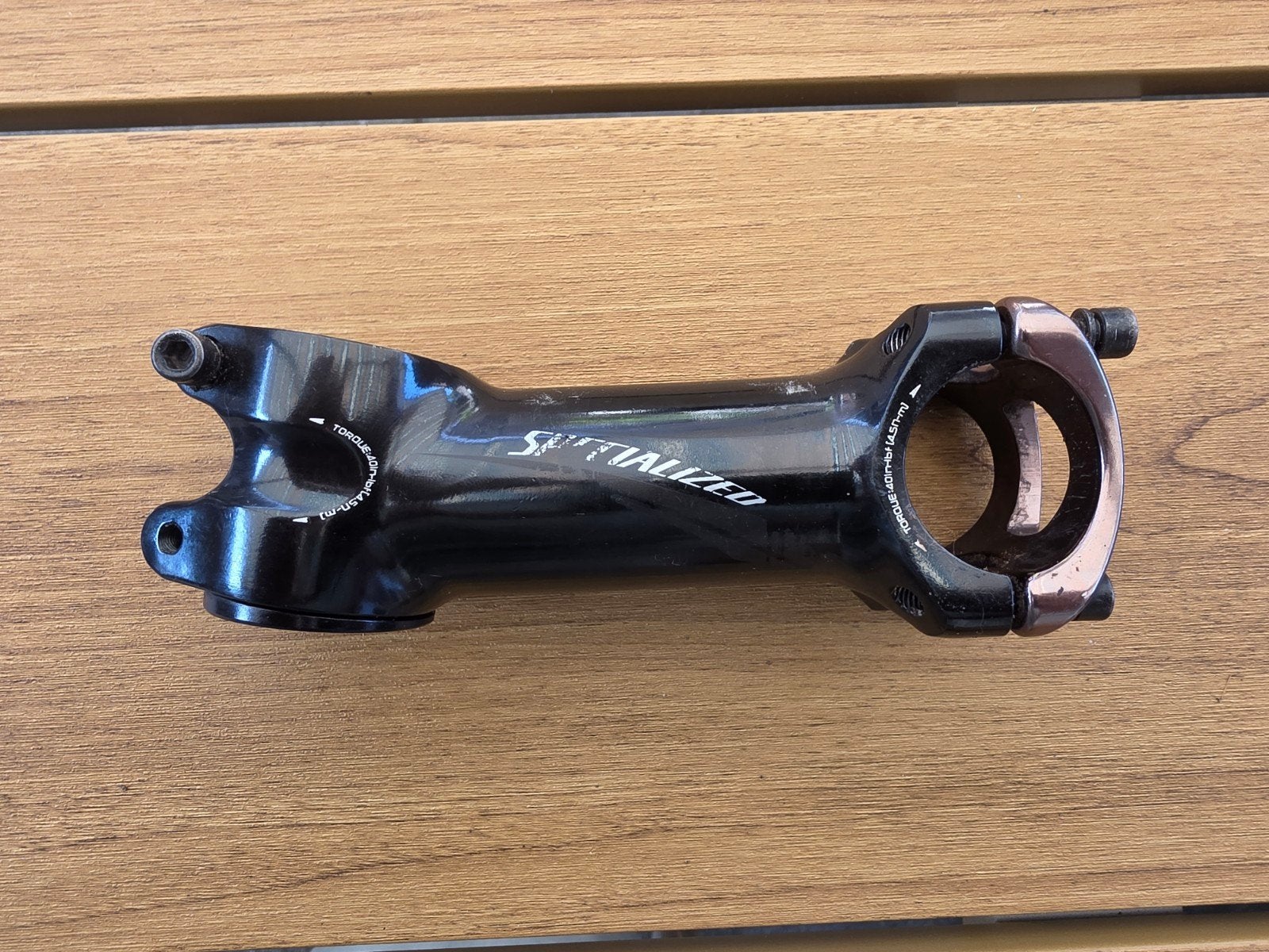 Specialized stuurpen - Zwart, 105 mm, Fietsen en Brommers, Fietsonderdelen, Specialized, Gebruikt, Stuur, Aluminium