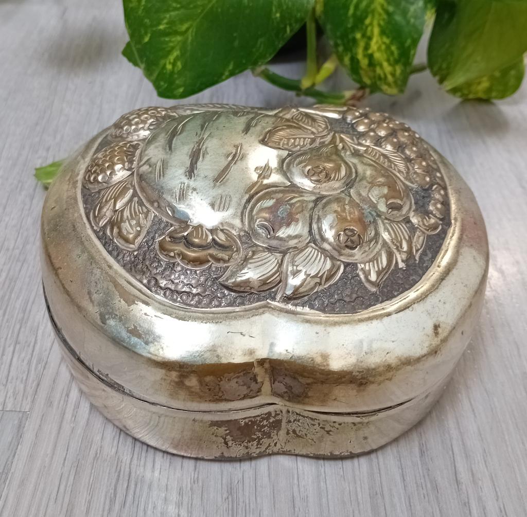 vintage handgemaakter doos, made i india, Ophalen of Verzenden