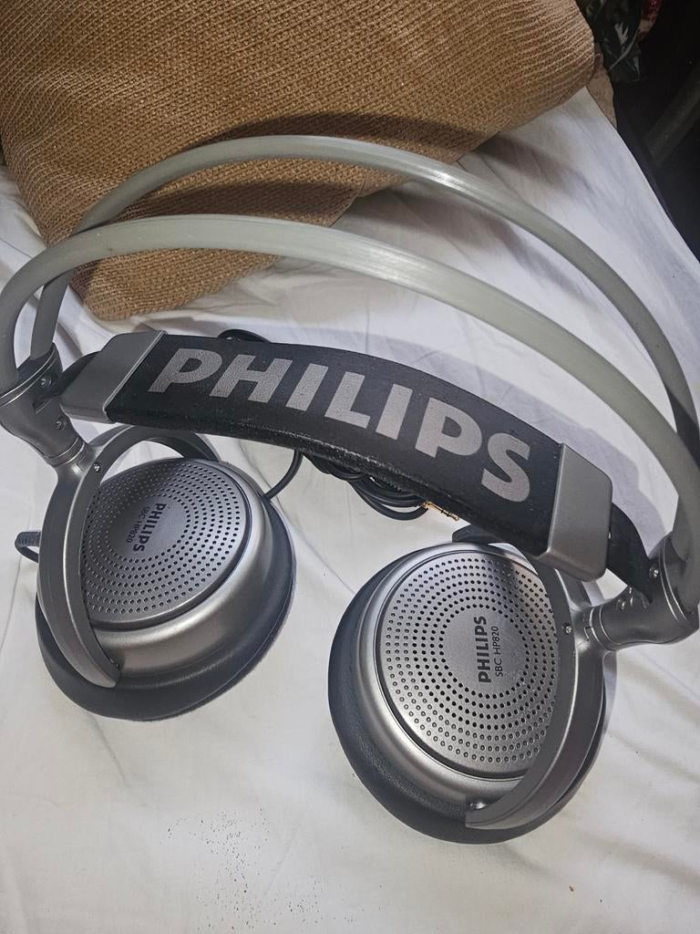 Philips SBC HP820 Hoofdtelefoon - Gebruikt, Ophalen of Verzenden, Gebruikt, Over oor (circumaural), Philips